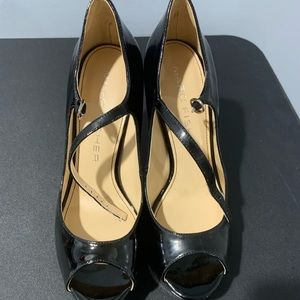 Black Marc Fisher Patent Leather Heels